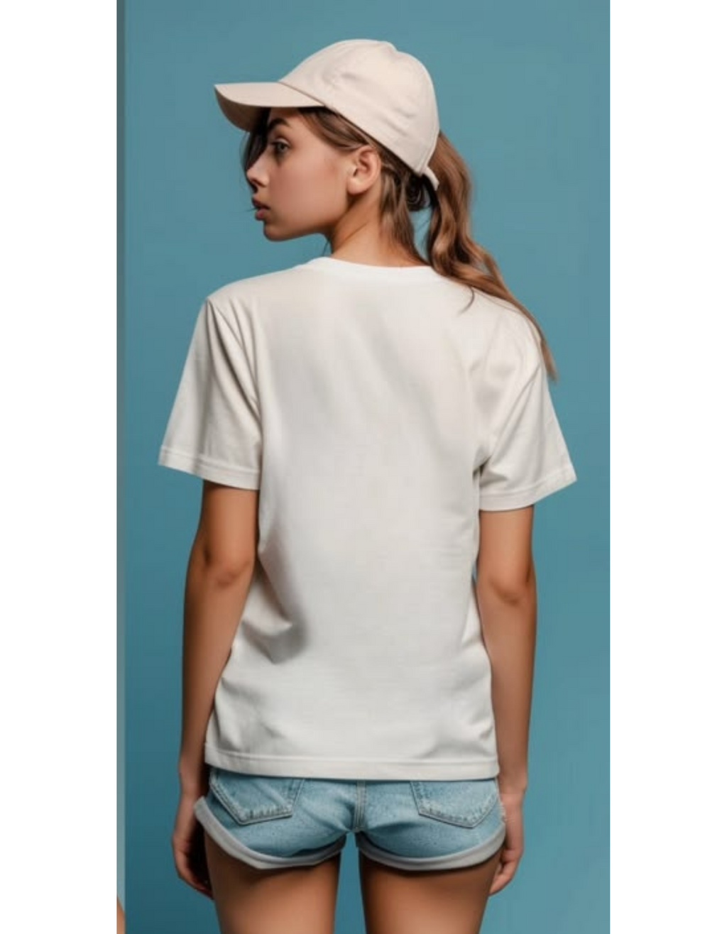 Panda In Pocket Printed T-Shirt